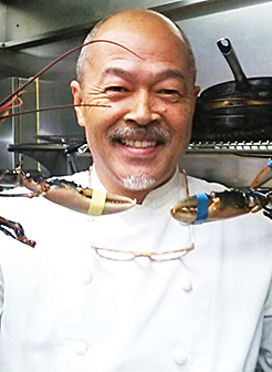 レストラン　シェ・ヌゥの料理人写真