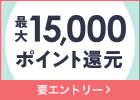 最大15,000ポイント還元！春のポイント還元祭